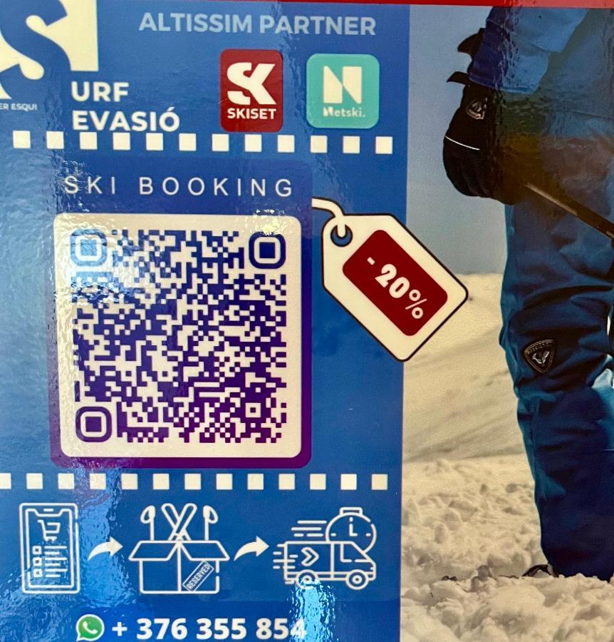 パス・デ・ラ・カサPrime Loft Andorra Hut2-06207アパートメント エクステリア 写真